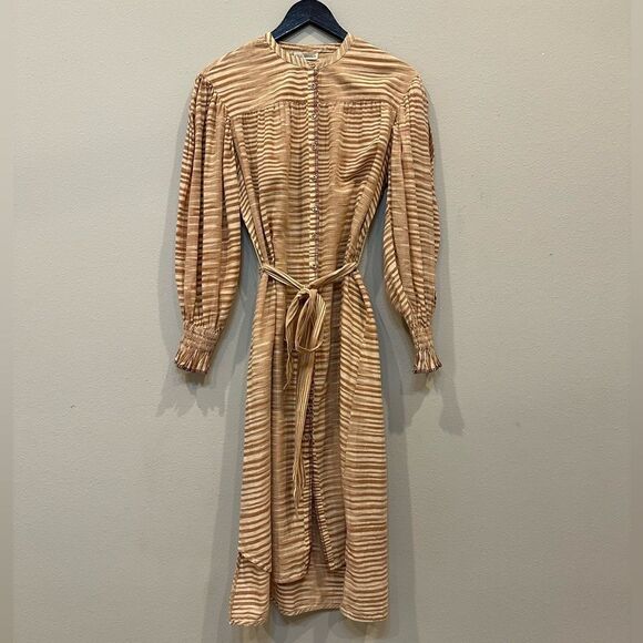 Ulla Johnson Fiora Poplin Midi Dress size 4 - Picture 5 of 13